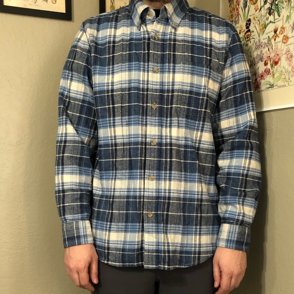 Winter ready flannel.